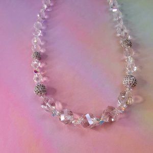 Number # 77: Good Vibration is crystal clear with clear qts with unique spacers